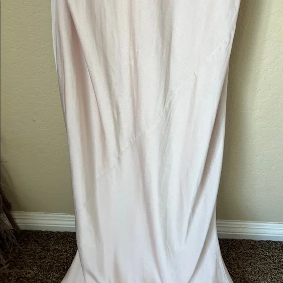 Shona joy ivory  satin luxe bias cowl neck maxi slip dress - Picture 7 of 16